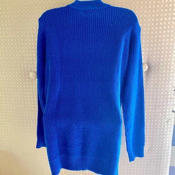 🧵CW CLASSICS🧵LONG ZIP CARDIGAN SWEATER POCKETS🧢 - Picture 7 of 11